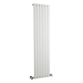 Hudson Reed Sloane 1500 x 354mm Single Panel Designer Radiator - Satin White - HLW41 Large Image