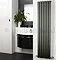 Hudson Reed Sloane Single Panel Designer Radiator 1800 x 354mm - Anthracite - HLA72 Profile Large Image