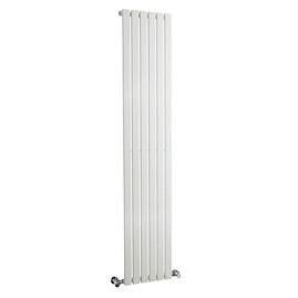 Hudson Reed Sloane 1800 x 354mm Single Panel Designer Radiator - Satin White - HLW42 Large Image