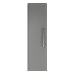 Hudson Reed Solar 350mm Wall Hung Tall Unit - Cool Grey - CUR262 Large Image