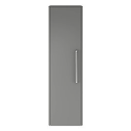 Hudson Reed Solar 350mm Wall Hung Tall Unit - Cool Grey - CUR262 Large Image