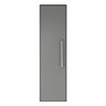 Hudson Reed Solar 350mm Wall Hung Tall Unit - Cool Grey - CUR262 Large Image