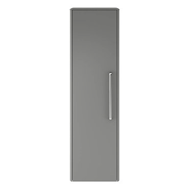 Hudson Reed Solar 350mm Wall Hung Tall Unit - Cool Grey - CUR262  Profile Large Image