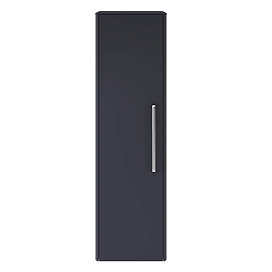 Hudson Reed Solar 350mm Wall Hung Tall Unit - Indigo Blue - CUR362 Large Image