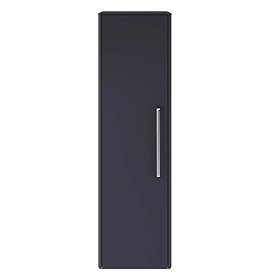 Hudson Reed Solar 350mm Wall Hung Tall Unit - Indigo Blue - CUR362 Large Image