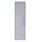 Hudson Reed Solar 350mm Wall Hung Tall Unit - Matt Denim Blue Large Image