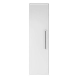 Hudson Reed Solar 350mm Wall Hung Tall Unit - Pure White - CUR162 Large Image