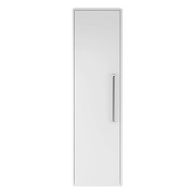 Hudson Reed Solar 350mm Wall Hung Tall Unit - Pure White - CUR162 Large Image