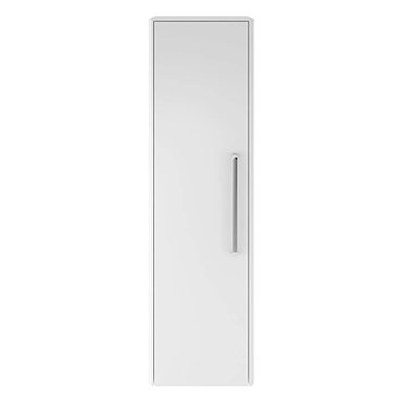 Hudson Reed Solar 350mm Wall Hung Tall Unit - Pure White - CUR162  Profile Large Image