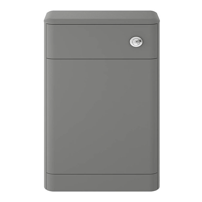 Hudson Reed Solar 550mm WC Unit - Cool Grey - CUR241 Large Image