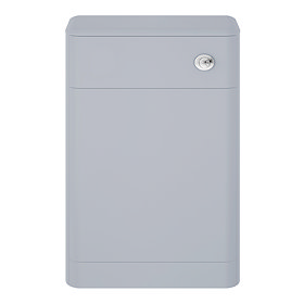 Hudson Reed Solar 550mm WC Unit - Matt Denim Blue Large Image