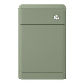 Hudson Reed Solar 550mm WC Unit - Matt Fern Green Large Image