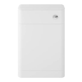 Hudson Reed Solar 550mm WC Unit - Pure White - CUR141 Large Image