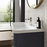 Hudson Reed Solar 800mm Wall Hung Cabinet & Basin - Indigo Blue - SOL304  Profile Large Image