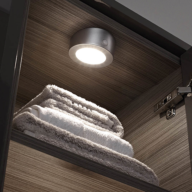 Sensio Solus Angled Rechargeable Cabinet Light - SE20061C0 additional Large Image