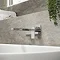 Hudson Reed Sottile Wall Mounted Single Lever Basin Mixer - SOT328 Profile Large Image