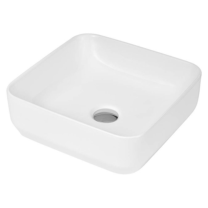 Hudson Reed Square Countertop Vessel Basin - NBV163 Large Image