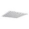 Hudson Reed - Square Thin Shower Head - 300 x 300mm Chrome - HEAD58 Large Image