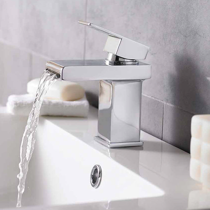 Hudson Reed Strike Mono Basin Mixer without Waste - Chrome - STR315 Profile Large Image