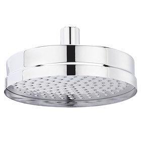 Hudson Reed Tec 8" Fixed Shower Head - Chrome - HEAD01 Large Image