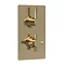 Hudson Reed Tec Pura Concealed Twin Shower Valve with Built-in Diverter - A8007 Large Image