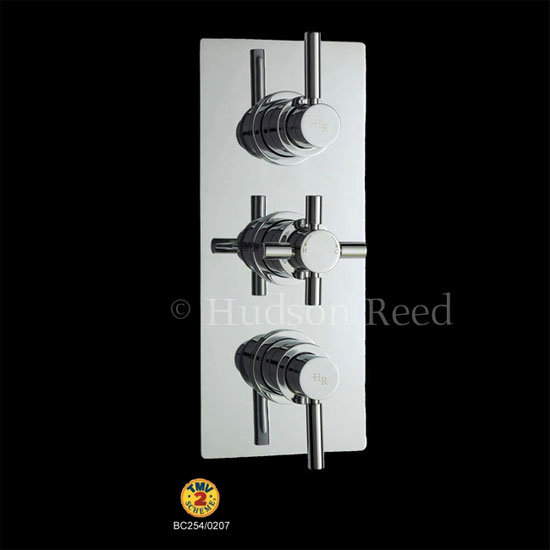 Hudson Reed - Tec Pura Plus Concealed Valve and Full Shower Kit Profile Large Image