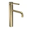 Hudson Reed Tec Single lever High Rise Mixer with swivel spout - Brushed Brass - PN870 Large Image