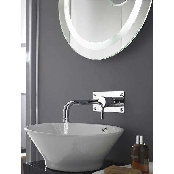 Hudson Reed Tec Single Lever Wall Mounted Bath/Basin Filler - Chrome - PN328 Profile Large Image