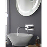 Hudson Reed Tec Single Lever Wall Mounted Bath/Basin Filler - Chrome - PN328 Profile Large Image