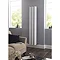 Hudson Reed Templar Designer Radiator 1800 x 385mm - Anodised Chrome - HTE003 Feature Large Image