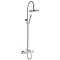 Hudson Reed Thermostatic Bar Valve with Infinity Shower Kit - Chrome Large Image