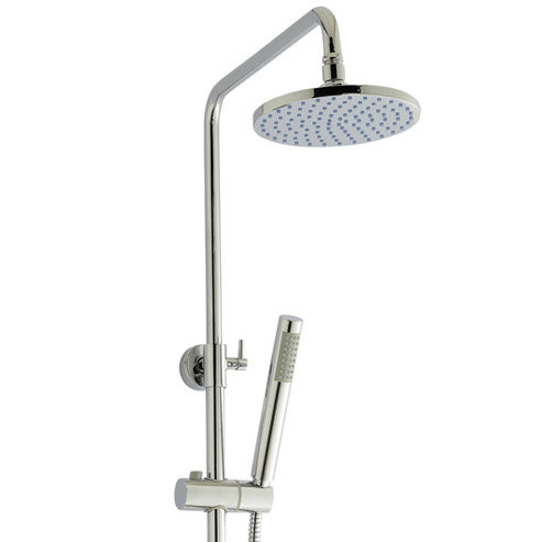 Hudson Reed Thermostatic Bar Valve with Pro I Telescopic Shower Kit - Chrome Profile Large Image