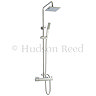 Hudson Reed Thermostatic Bar Valve with Pro II Telescopic Shower Kit - Chrome Large Image