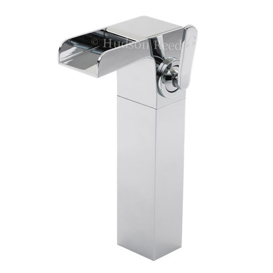 Hudson Reed - Tide Open Spout Mono High Rise Mixer without Waste - TID370 Large Image
