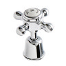 Hudson Reed Topaz Dome Deck Mounted Bath Shower Mixer + Shower Kit Profile Large Image