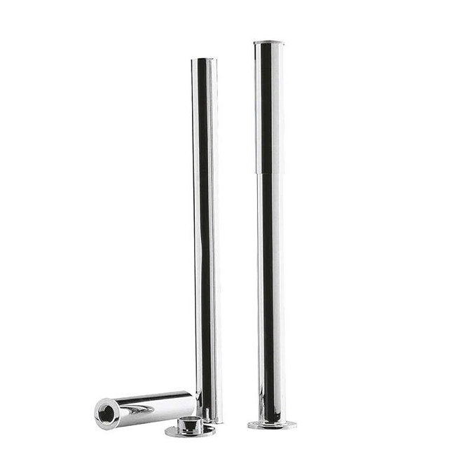 Hudson Reed Topaz Bath Shower Mixer with Extended Leg Set - Chrome  Feature Large Image