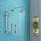 Hudson Reed Topaz Triple Concealed Thermostatic Shower Valve - TSVT003  Profile Large Image