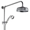 Hudson Reed Topaz Triple Thermostatic Shower Valve with Rigid Riser Kit & Bath Spout - TSVT103 Feature Large Image