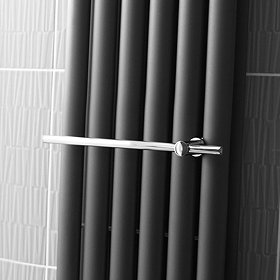 Hudson Reed - Towel Rail for Revive Radiators - Chrome - HL318 Large Image