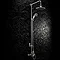Premier Traditional Dual Exposed Thermostatic Shower Valve - Chrome - A3091E  Profile Large Image