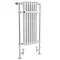 Hudson Reed - Traditional Radiator Chrome & White 1130 x 553mm - HT339 Large Image