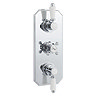 Hudson Reed Traditional Triple Concealed Thermostatic Shower Valve - A3035 Large Image