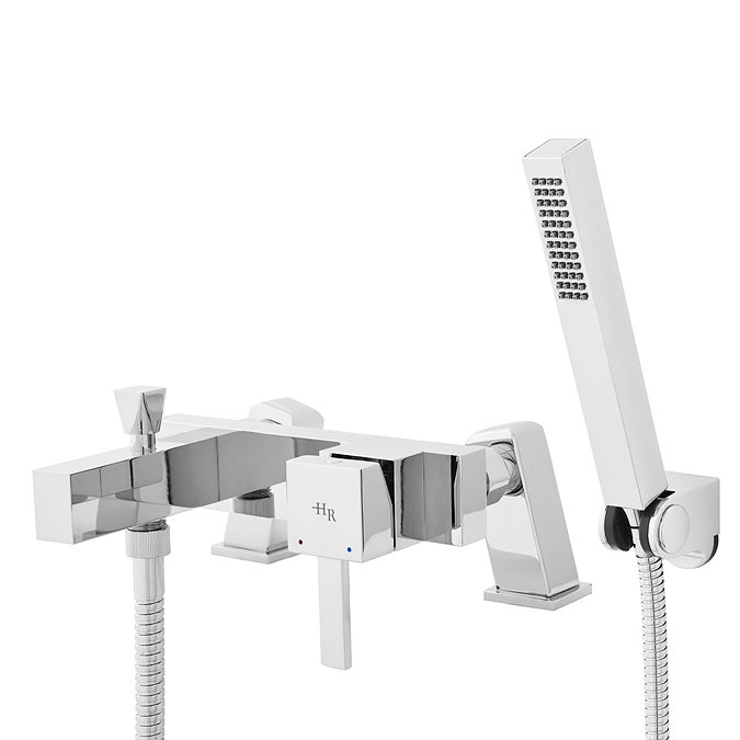 Hudson Reed - Vesper Wall or Deck Mounted Bath Shower Mixer with Shower Kit - TVP304 Profile Large I