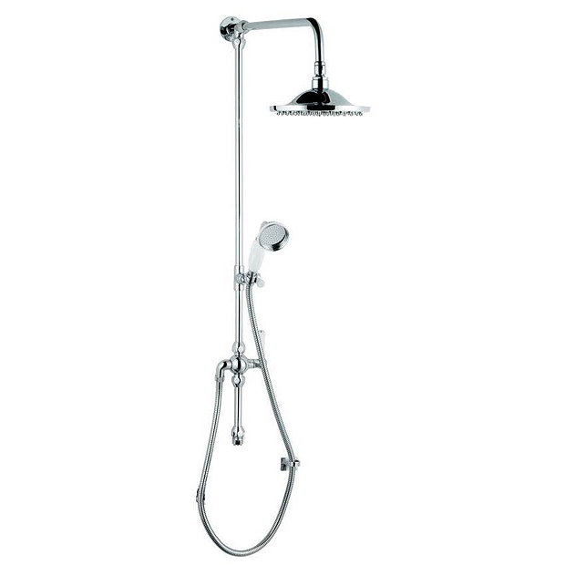Hudson Reed Grand Rigid Riser Shower Kit with Shower Rose A3602 at