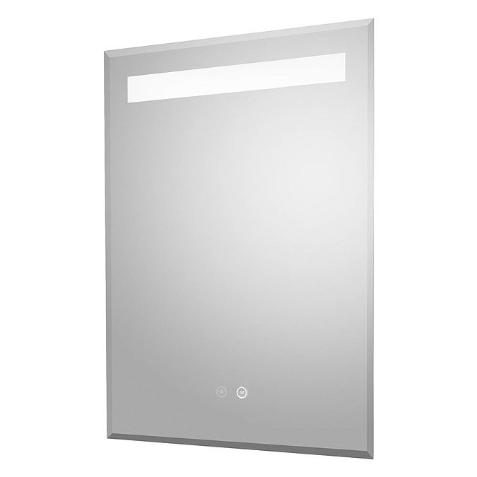 Hudson Reed Vizor 500mm LED Touch Sensor Mirror with Demister Pad - LQ086 Large Image