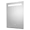 Hudson Reed Vizor 500mm LED Touch Sensor Mirror with Demister Pad - LQ086 Large Image