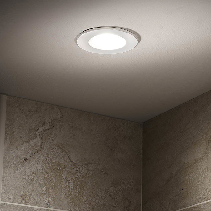 Sensio IP65 GU10 Shower Light (White) - SE30014W0.1 Feature Large Image