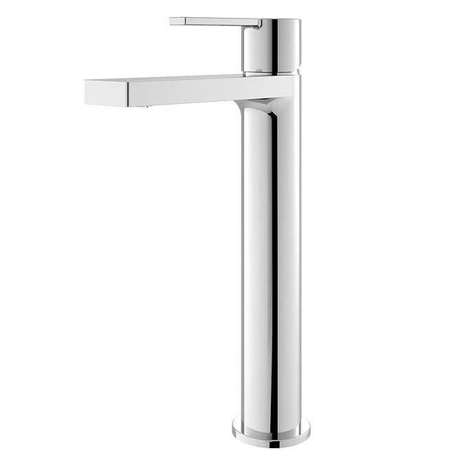 Hudson Reed Willow Tall Mono Basin Mixer + Waste - WIL370 Large Image