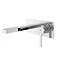 Hudson Reed Willow Wall Mounted Single Lever Basin Mixer - WIL328 Large Image