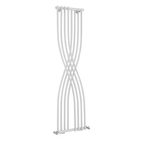 Hudson Reed Xcite 1775 x 450mm Designer Radiator - Gloss White - HLW94 Large Image